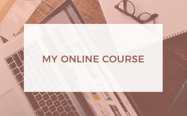 My Online Course : How to create a brand